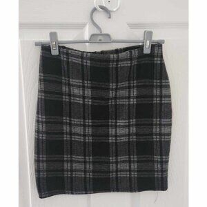 Eclipse Plaid Skirt